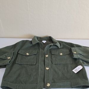 Women Olive Green Jacket